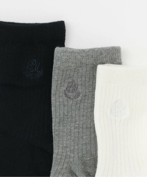 petit main / プティマイン ソックス | 刺しゅうクルーソックス | 詳細1