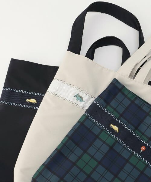 petit main / プティマイン トートバッグ | 【通園・通学グッズ】BOYS刺しゅうレッスンバッグ | 詳細2