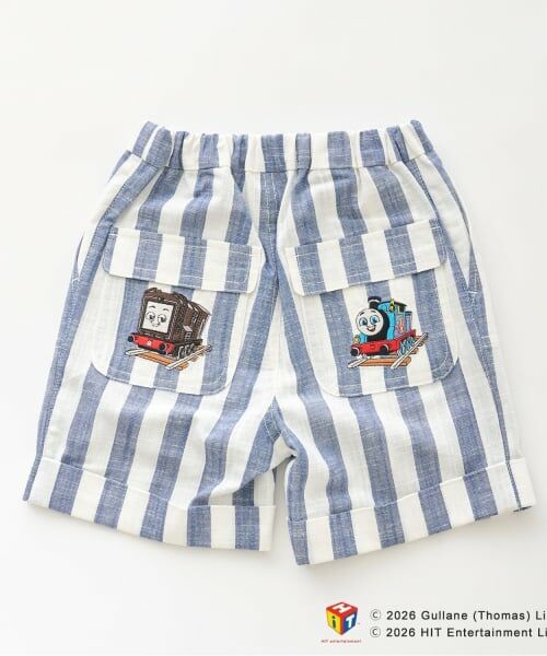 petit main / プティマイン ショート・ハーフ・半端丈パンツ | 【3月13日発売予定】【きかんしゃトーマス】布帛ハーフパンツ | 詳細12