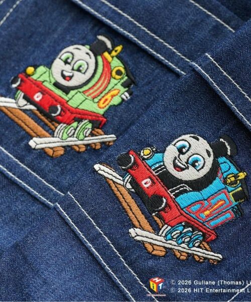 petit main / プティマイン ショート・ハーフ・半端丈パンツ | 【3月13日発売予定】【きかんしゃトーマス】布帛ハーフパンツ | 詳細16