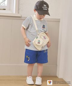 petit main / プティマイン ショート・ハーフ・半端丈パンツ | 【3月13日発売予定】【きかんしゃトーマス】ミニ裏ショートパンツ