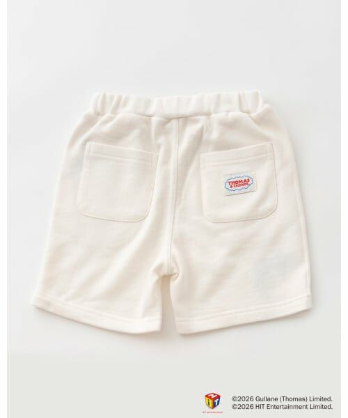 petit main / プティマイン ショート・ハーフ・半端丈パンツ | 【3月13日発売予定】【きかんしゃトーマス】ミニ裏ショートパンツ | 詳細4