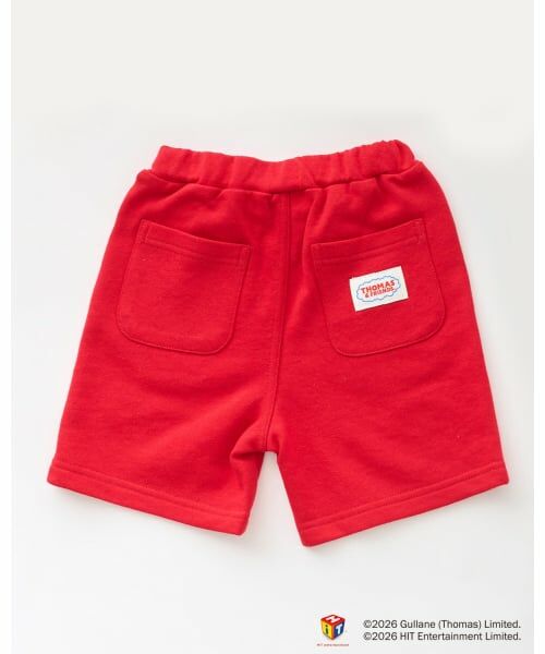 petit main / プティマイン ショート・ハーフ・半端丈パンツ | 【3月13日発売予定】【きかんしゃトーマス】ミニ裏ショートパンツ | 詳細6