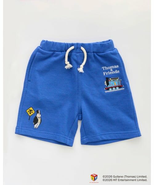 petit main / プティマイン ショート・ハーフ・半端丈パンツ | 【3月13日発売予定】【きかんしゃトーマス】ミニ裏ショートパンツ | 詳細7