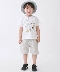 petit main / プティマイン ショート・ハーフ・半端丈パンツ | 【リンク】アソート柄ハーフパンツ