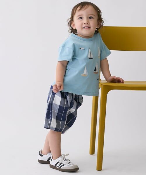 petit main / プティマイン ショート・ハーフ・半端丈パンツ | 【リンク】アソート柄ハーフパンツ | 詳細1