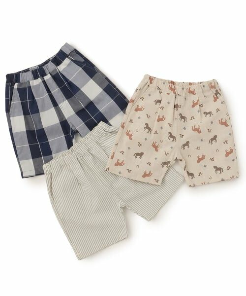 petit main / プティマイン ショート・ハーフ・半端丈パンツ | 【リンク】アソート柄ハーフパンツ | 詳細19