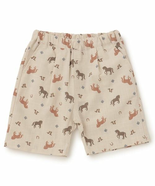 petit main / プティマイン ショート・ハーフ・半端丈パンツ | 【リンク】アソート柄ハーフパンツ | 詳細8