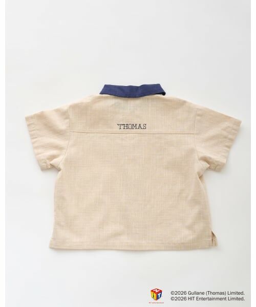petit main / プティマイン シャツ・ブラウス | 【3月13日発売予定】【きかんしゃトーマス】布帛半袖シャツ | 詳細11