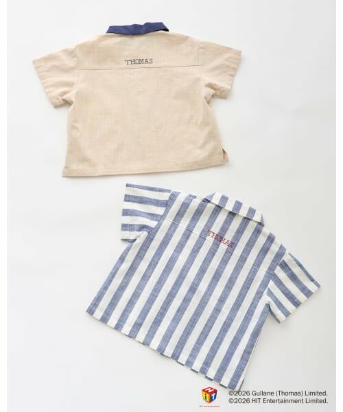 petit main / プティマイン シャツ・ブラウス | 【3月13日発売予定】【きかんしゃトーマス】布帛半袖シャツ | 詳細17