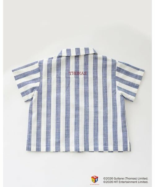 petit main / プティマイン シャツ・ブラウス | 【3月13日発売予定】【きかんしゃトーマス】布帛半袖シャツ | 詳細9