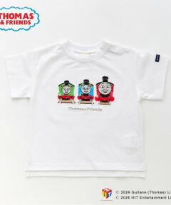 petit main / プティマイン Tシャツ | 【3月13日発売予定】【きかんしゃトーマス】刺しゅう半袖Tシャツ