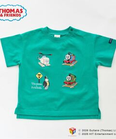 petit main / プティマイン Tシャツ | 【3月13日発売予定】【きかんしゃトーマス】刺しゅう半袖Tシャツ