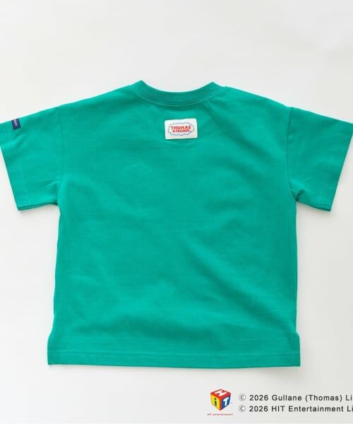 petit main / プティマイン Tシャツ | 【3月13日発売予定】【きかんしゃトーマス】刺しゅう半袖Tシャツ | 詳細1