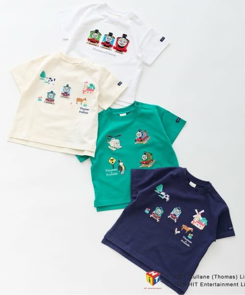 petit main / プティマイン Tシャツ | 【3月13日発売予定】【きかんしゃトーマス】刺しゅう半袖Tシャツ | 詳細13
