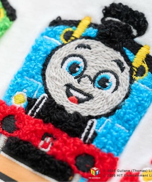 petit main / プティマイン Tシャツ | 【3月13日発売予定】【きかんしゃトーマス】刺しゅう半袖Tシャツ | 詳細18