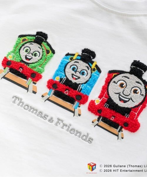 petit main / プティマイン Tシャツ | 【3月13日発売予定】【きかんしゃトーマス】刺しゅう半袖Tシャツ | 詳細19