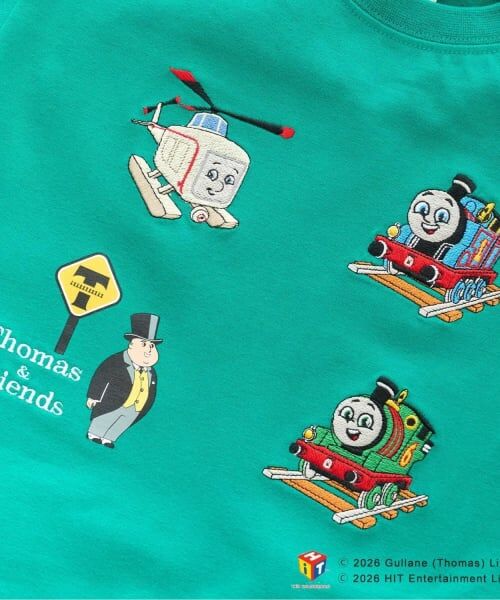 petit main / プティマイン Tシャツ | 【3月13日発売予定】【きかんしゃトーマス】刺しゅう半袖Tシャツ | 詳細23