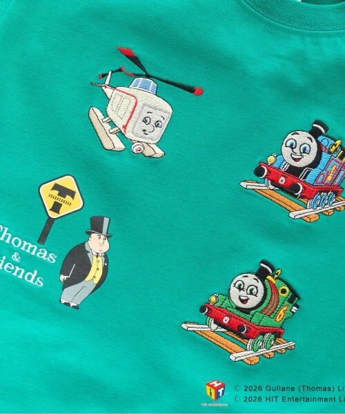 petit main / プティマイン Tシャツ | 【3月13日発売予定】【きかんしゃトーマス】刺しゅう半袖Tシャツ | 詳細5