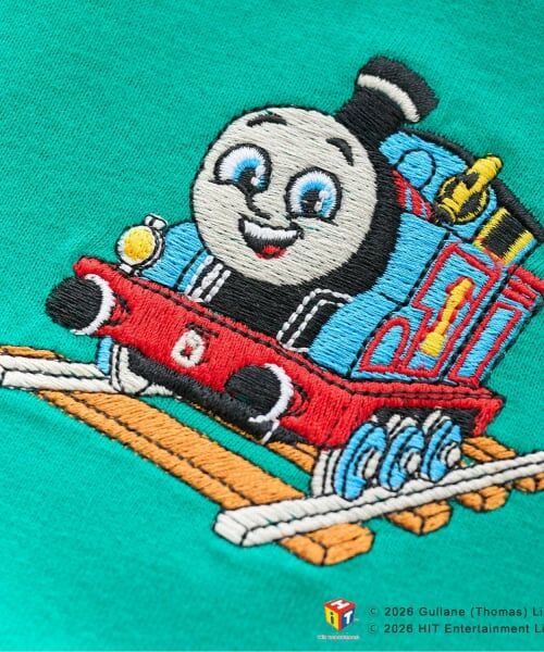 petit main / プティマイン Tシャツ | 【3月13日発売予定】【きかんしゃトーマス】刺しゅう半袖Tシャツ | 詳細6