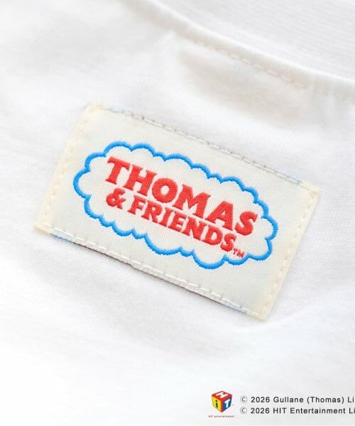 petit main / プティマイン Tシャツ | 【3月13日発売予定】【きかんしゃトーマス】刺しゅう半袖Tシャツ | 詳細7