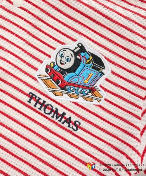 petit main / プティマイン ポロシャツ | 【3月13日発売予定】【きかんしゃトーマス】半袖ポロシャツ | 詳細3