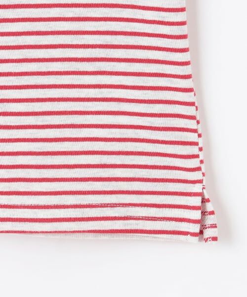 petit main / プティマイン Tシャツ | 【防汚】カラーボーダー半袖Tシャツ | 詳細15