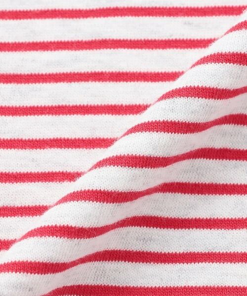 petit main / プティマイン Tシャツ | 【防汚】カラーボーダー半袖Tシャツ | 詳細18