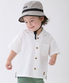 petit main / プティマイン シャツ・ブラウス | 【リンク】アソート柄開衿半袖シャツ