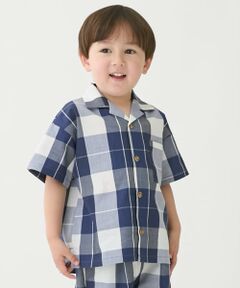 petit main / プティマイン シャツ・ブラウス | 【リンク】アソート柄開衿半袖シャツ