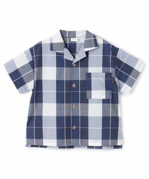 petit main / プティマイン シャツ・ブラウス | 【リンク】アソート柄開衿半袖シャツ | 詳細12