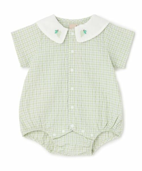 petit main / プティマイン ロンパース | フルーツ衿ロンパース | 詳細5