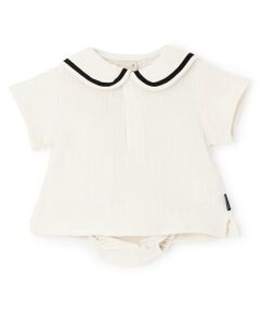 petit main / プティマイン ベビー・キッズウエア | ガーゼセーラーセットアップ