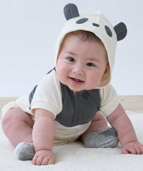 petit main / プティマイン ロンパース | アニマルなりきりロンパース | 詳細1