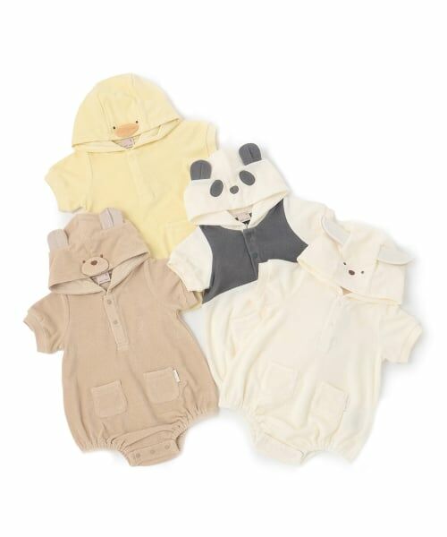 petit main / プティマイン ロンパース | アニマルなりきりロンパース | 詳細17