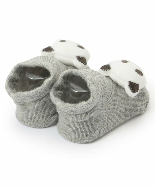 petit main / プティマイン ベビー・キッズウエア | アニマルモチーフカップソックス | 詳細1