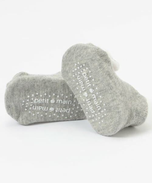 petit main / プティマイン ベビー・キッズウエア | アニマルモチーフカップソックス | 詳細3