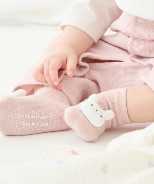 petit main / プティマイン ベビー・キッズウエア | アニマルモチーフカップソックス | 詳細5
