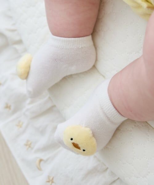 petit main / プティマイン ベビー・キッズウエア | アニマルモチーフカップソックス | 詳細7
