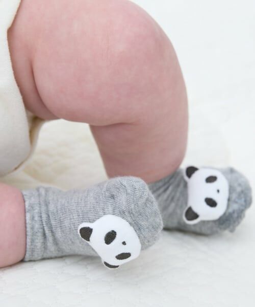 petit main / プティマイン ベビー・キッズウエア | アニマルモチーフカップソックス | 詳細9