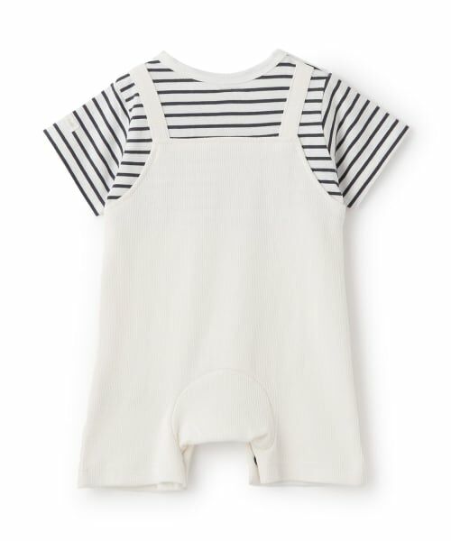 petit main / プティマイン ロンパース | くま耳サロペットカバーオール | 詳細3