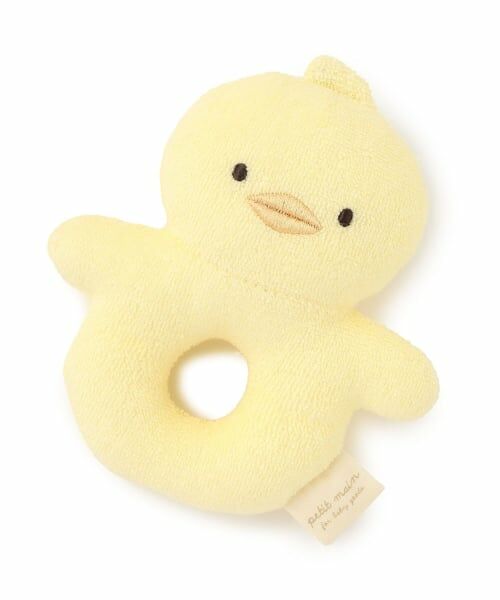 petit main / プティマイン おもちゃ・トイカメラ | アニマルラトル（黄）