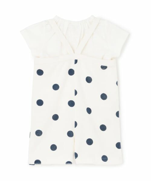 petit main / プティマイン ベビー・キッズウエア | パイルサロペットセット | 詳細5