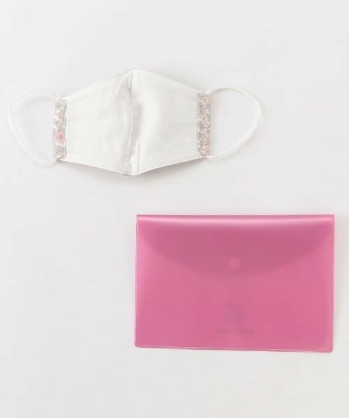 petit main / プティマイン 服飾雑貨 | 抗菌防臭 ケースつき総柄マスク | 詳細1