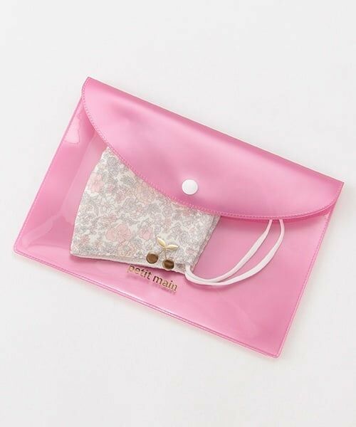 petit main / プティマイン 服飾雑貨 | 抗菌防臭 ケースつき総柄マスク | 詳細5