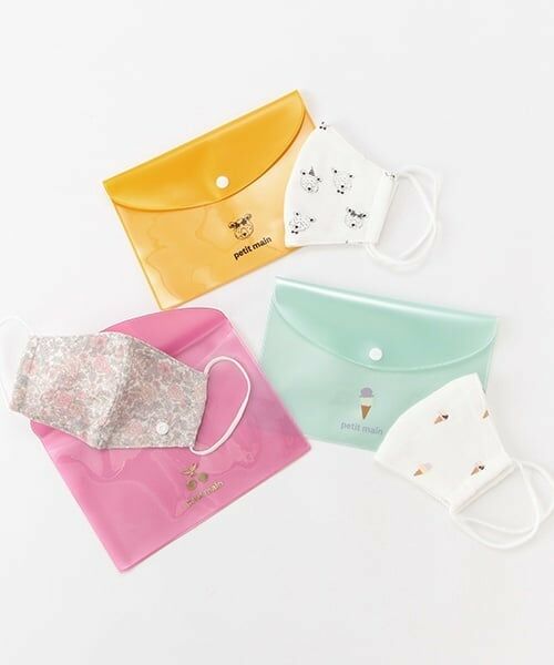 petit main / プティマイン 服飾雑貨 | 抗菌防臭 ケースつき総柄マスク | 詳細6