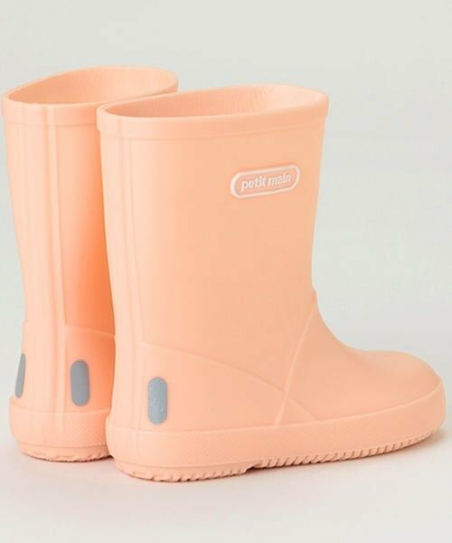 petit main / プティマイン レインシューズ | 【WEB限定】【プティプラ】カラフルレインブーツ【ライトピンク】 | 詳細1