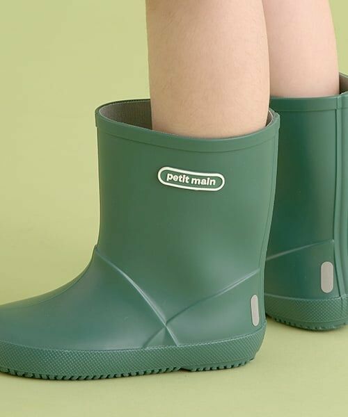 petit main / プティマイン レインシューズ | 【WEB限定】【プティプラ】カラフルレインブーツ【ライトピンク】 | 詳細13