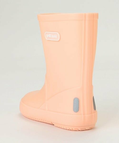petit main / プティマイン レインシューズ | 【WEB限定】【プティプラ】カラフルレインブーツ【ライトピンク】 | 詳細5