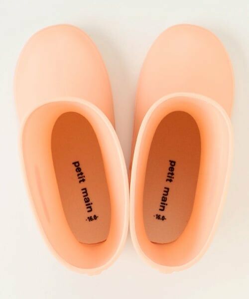 petit main / プティマイン レインシューズ | 【WEB限定】【プティプラ】カラフルレインブーツ【ライトピンク】 | 詳細7